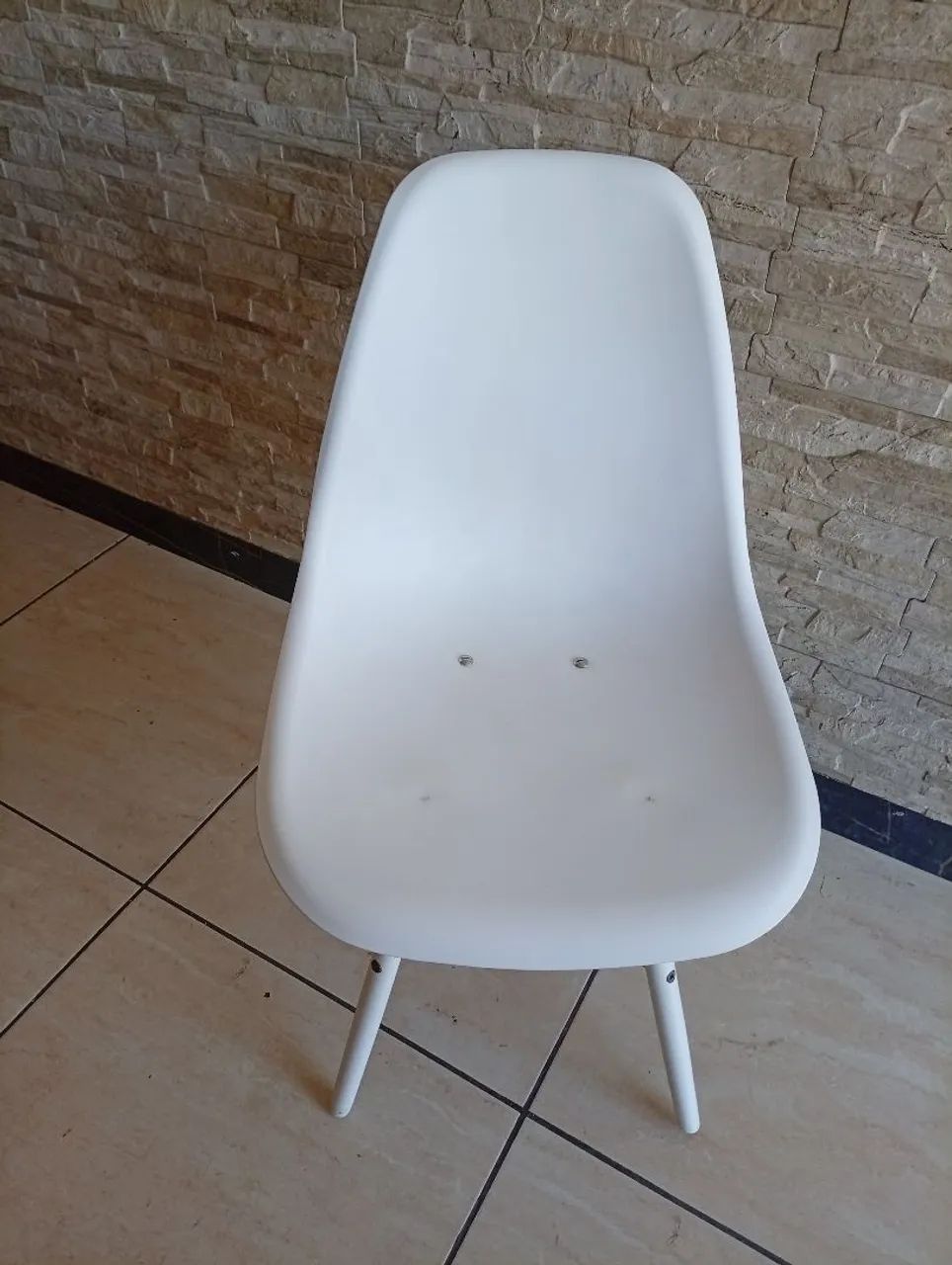 Cadeira EAMES OR DESIGN FENDI Branca  - Foto 3