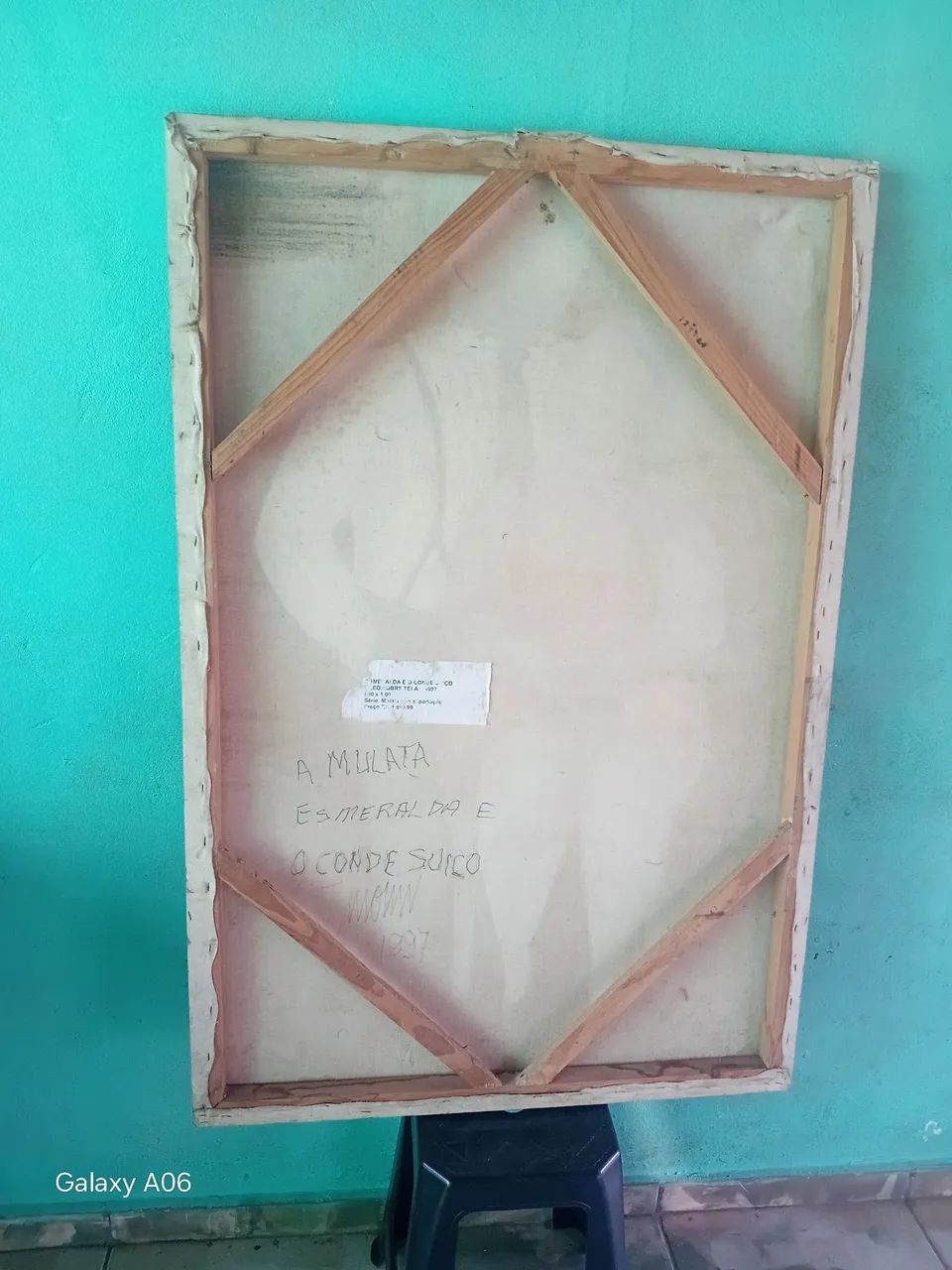 Quadro pintura antigo - Foto 3