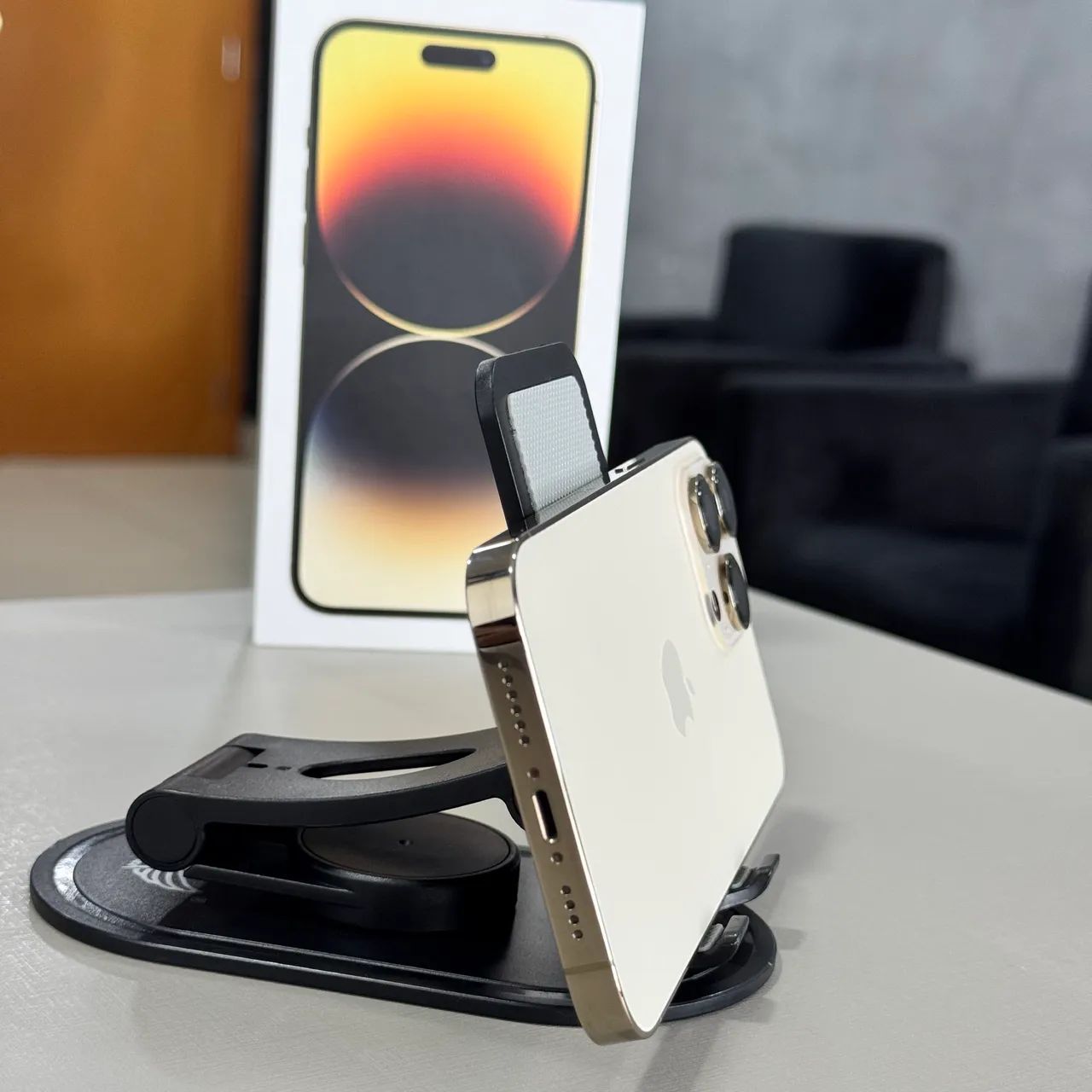 iPhone 14 Pro Max 128gb gold - Foto 4