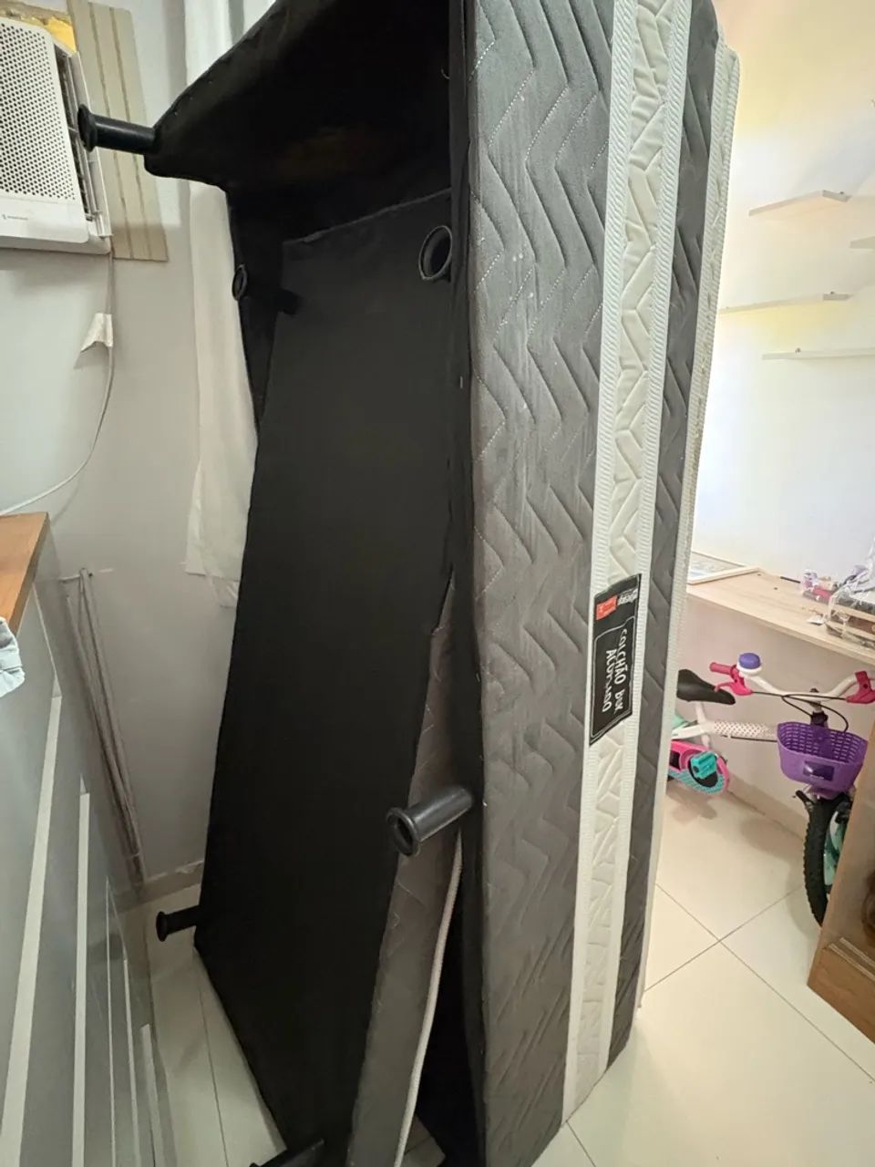 Cama box solteiro com auxiliar  - Foto 3