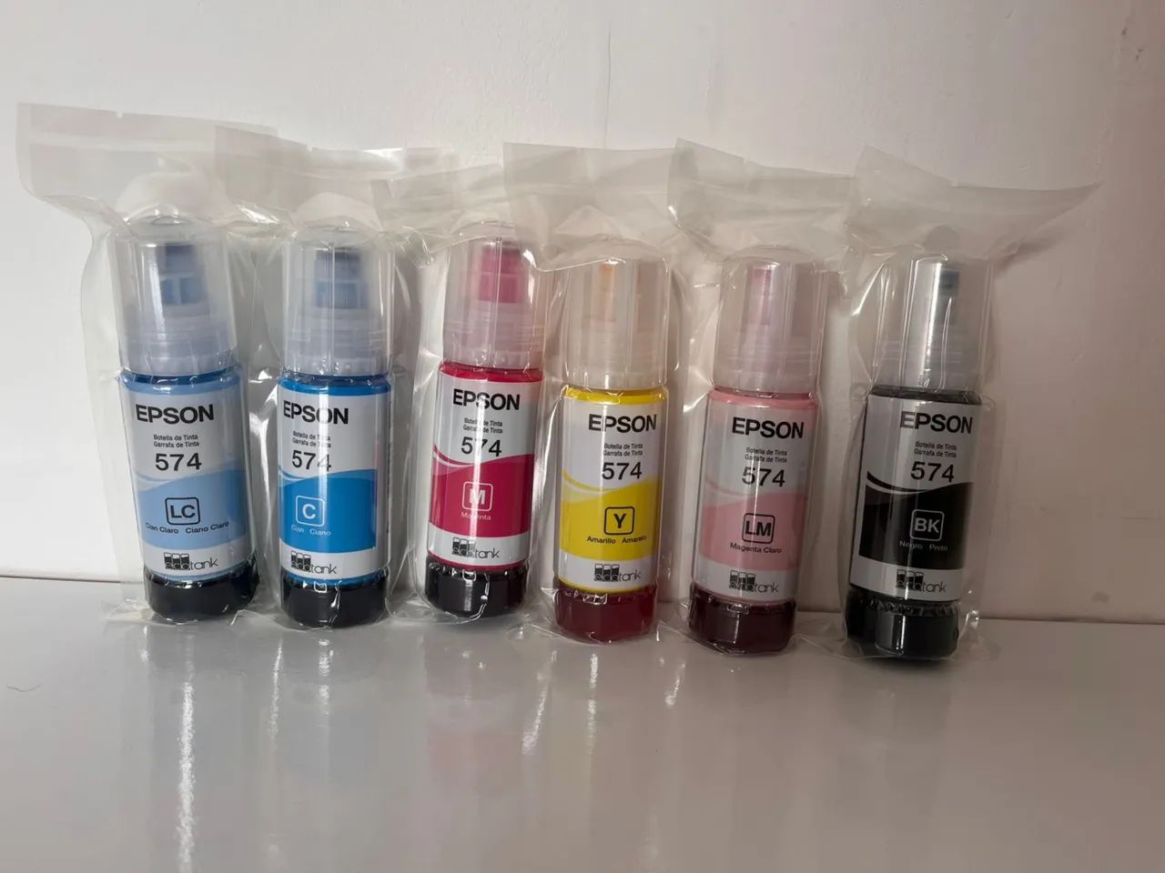 Kit Tinta Epson 574 Original | 6 Cores | L8050 / L18050 | Alta Qualidade  - Foto 3