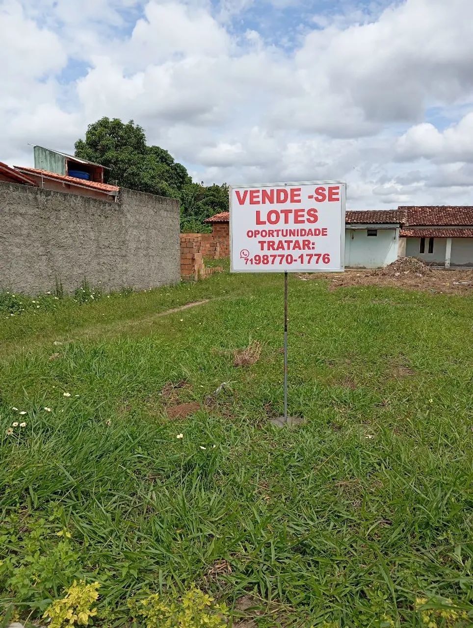 Vendo terreno e lotes...