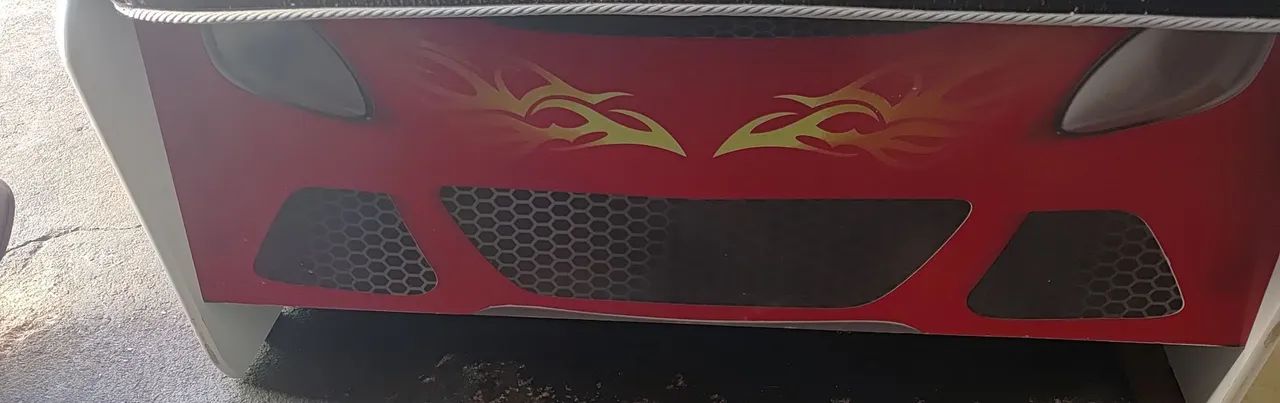 Cama de solteiro(Não é mini) tema carros com colchão super nova - Foto 3