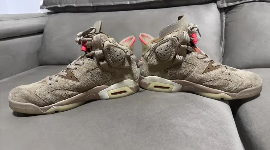Tênis Air Jordan 6 Retro Khaki - Calçados - Tiradentes, Campo