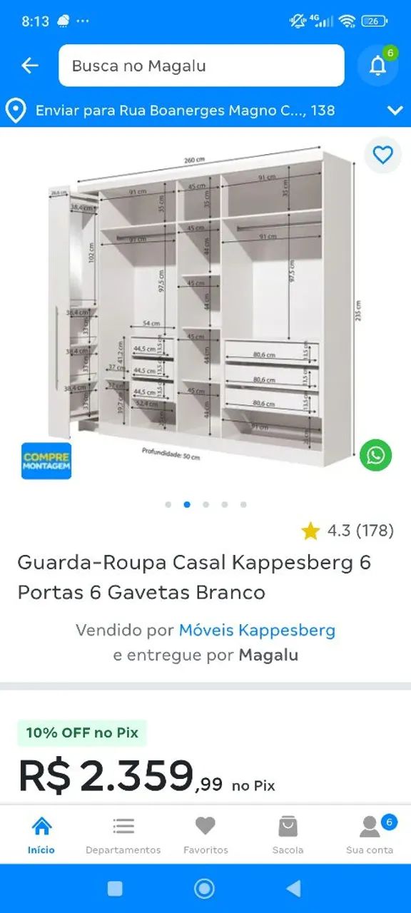 Guarda roupa  - Foto 2