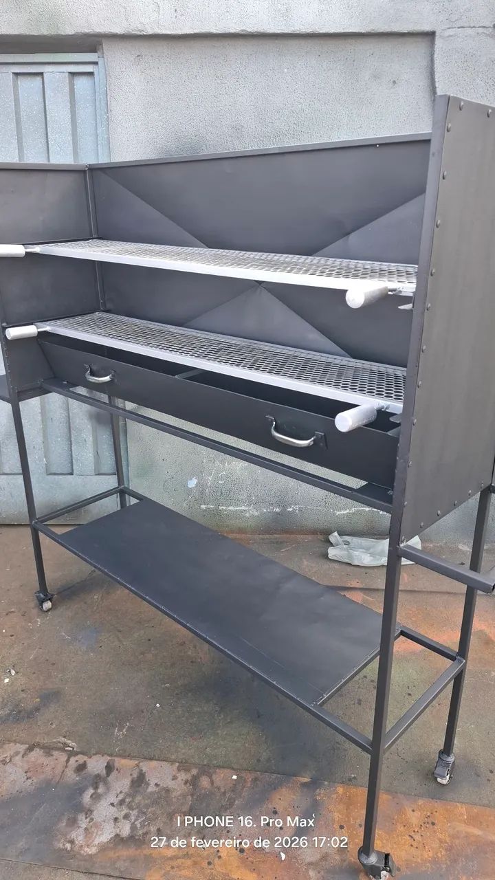 Churrasqueira para espetinho com 160 de comprimento  - Foto 2