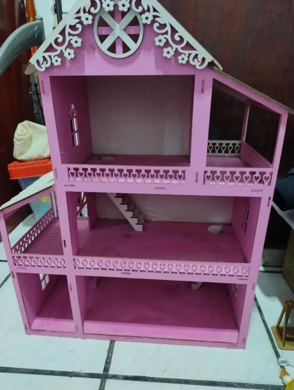 Casinha de MDF + móveis  - Foto 2