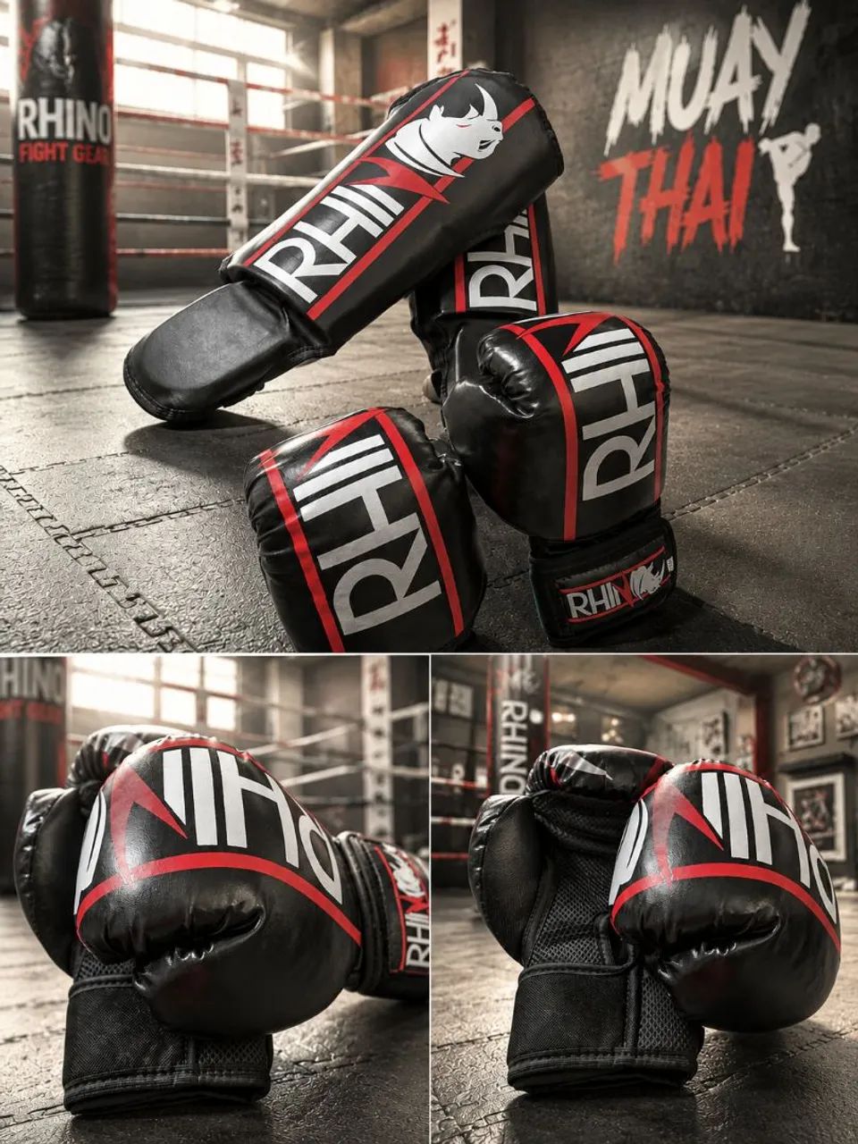 Kit muay thai,box.