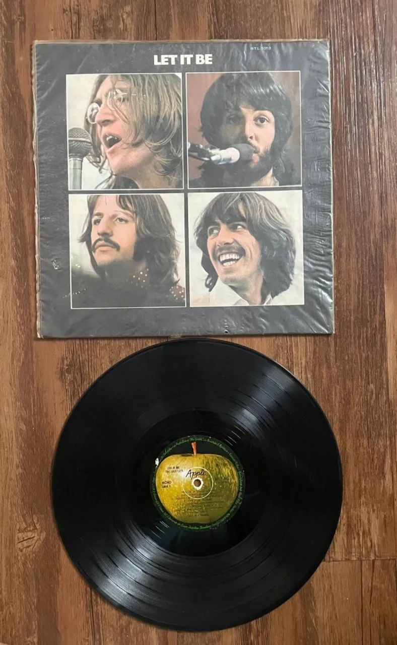 Vinil The Beatles Let It Be Apple Records Original