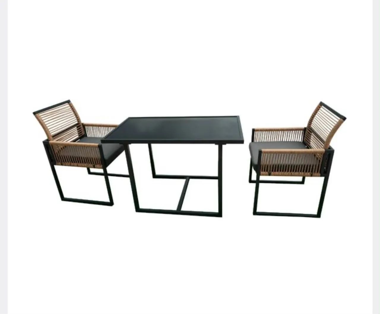 Conjunto de mesa para varanda (2 cadeiras) PROMOÇÃO!