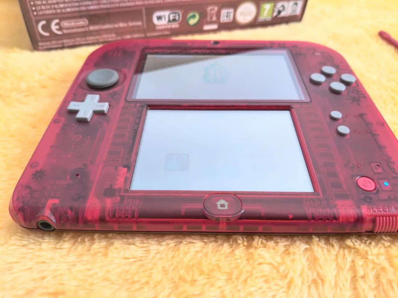 NINTENDO 2DS CLEAR RED DESBLOQUEADO  - Foto 2