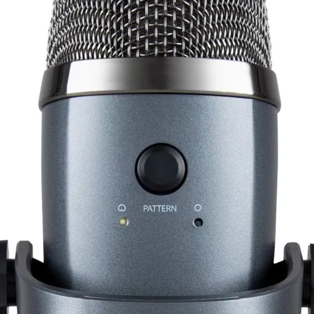 Microfone Condensador USB Logitech For Creators Blue Yeti Nano com Captação Cardióide  - Foto 3