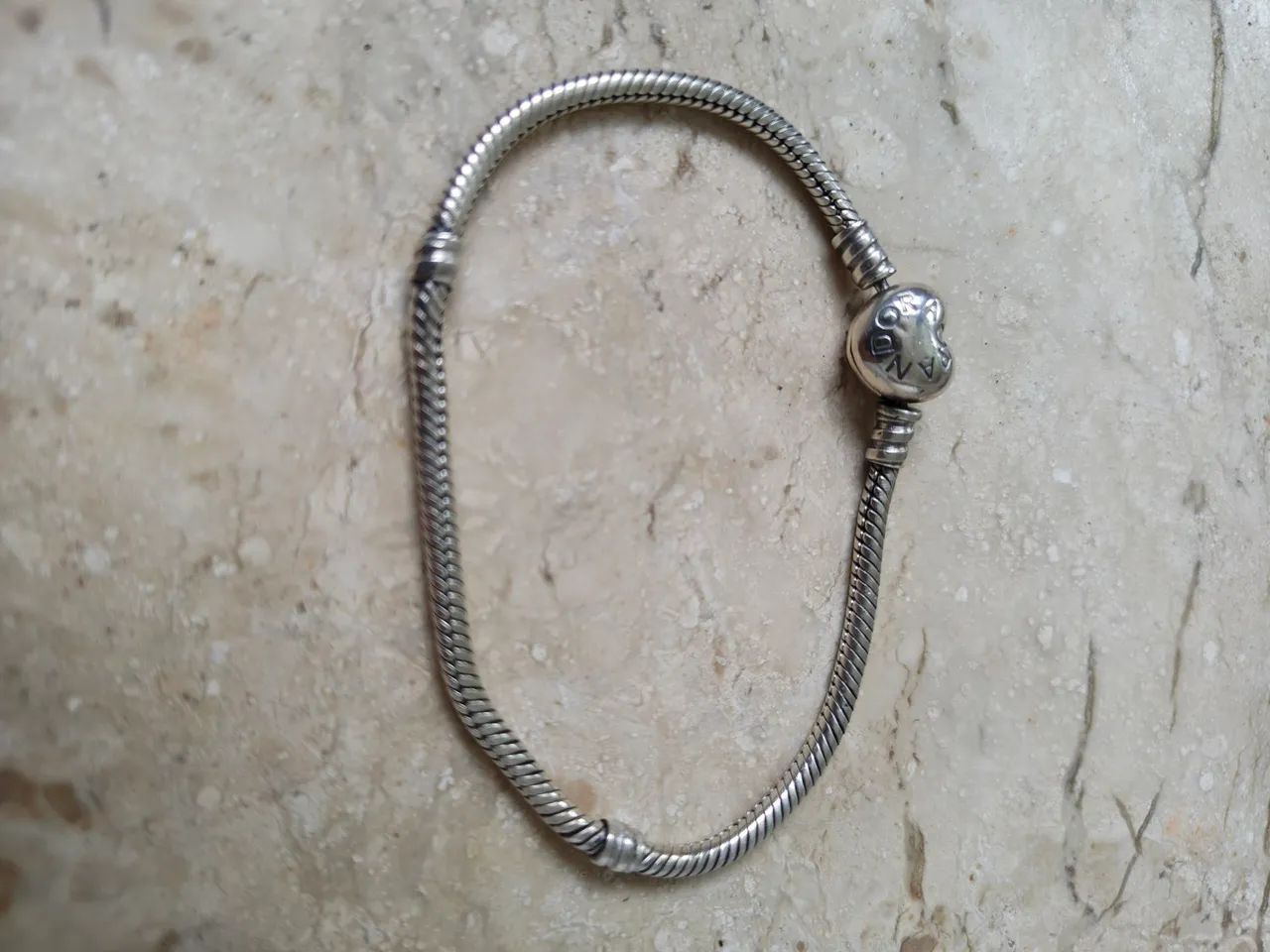 Pulseira de prata Pandora 