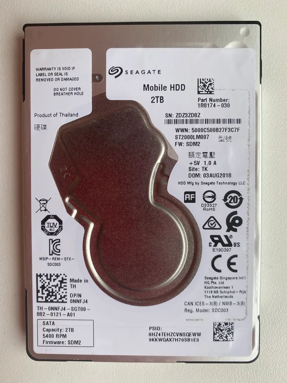 HD 2TB Slim 7mm Para Notebook E Ultrabook Seagate - ST1000LM007 - Foto 2