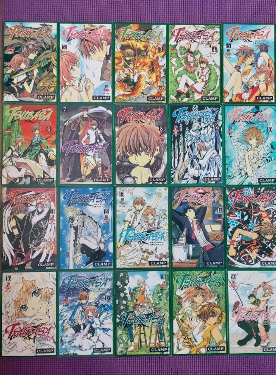 Tsubasa Reservoir Chronicle Pacote N°: 01 ao 20 CLAMP PT BR JBC