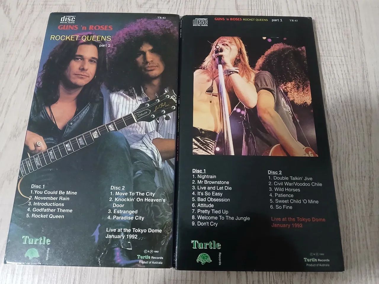 Long box double cd  guns roses rare  - Foto 2