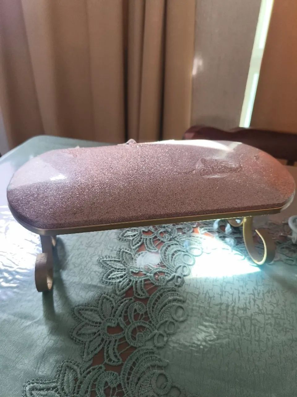 Apoio de mão para manicure