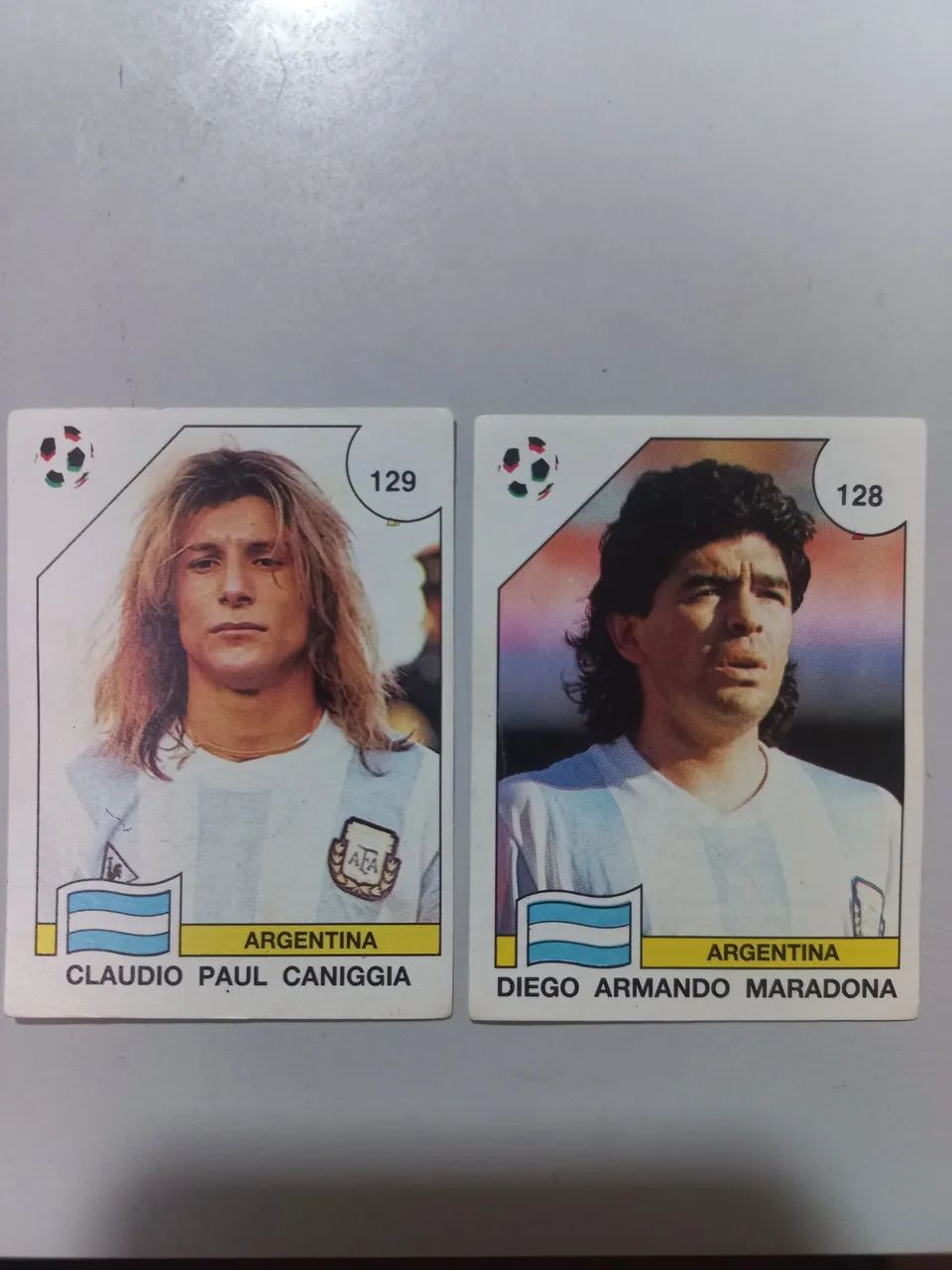 Figurinhas Copa do Mundo 1990