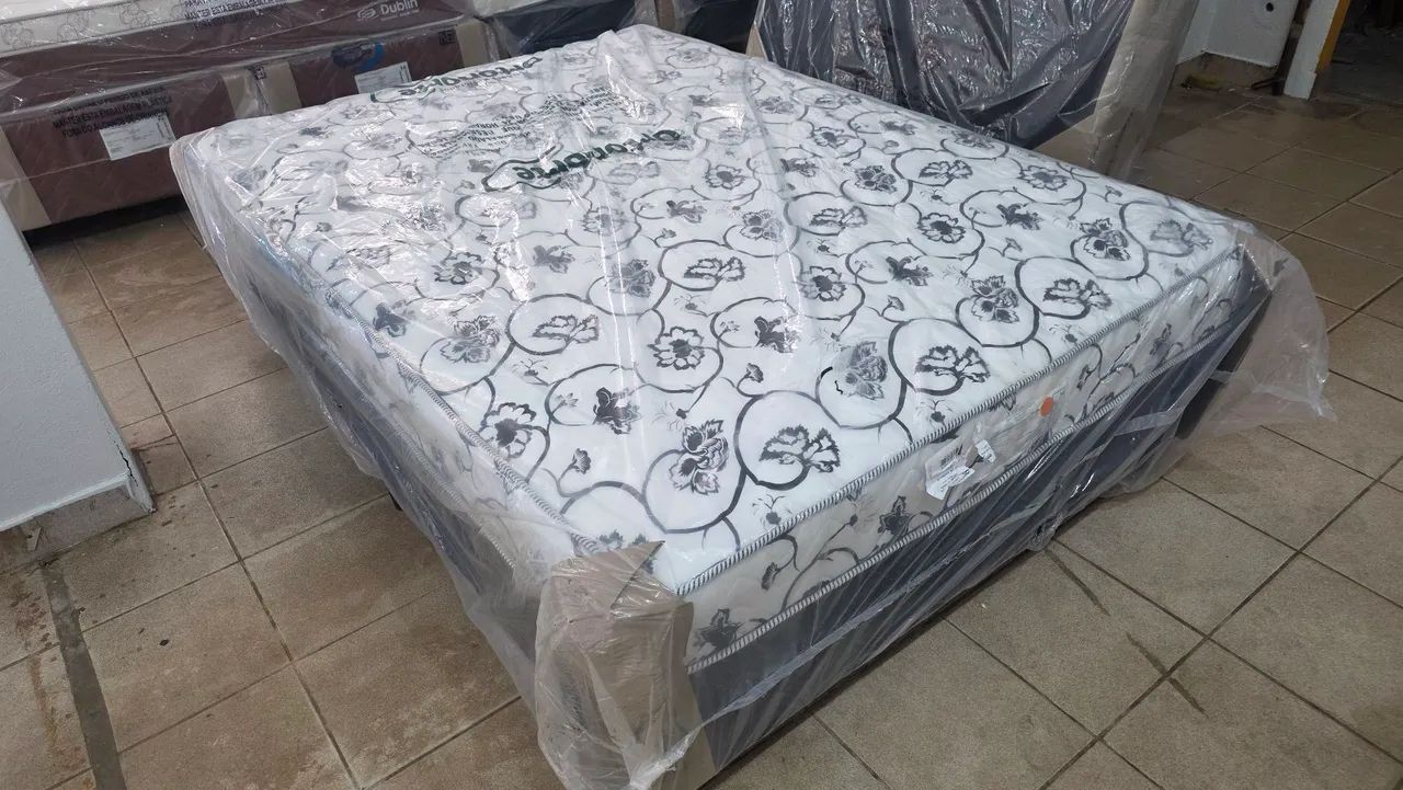 Cama de casal espuma nova - Foto 4