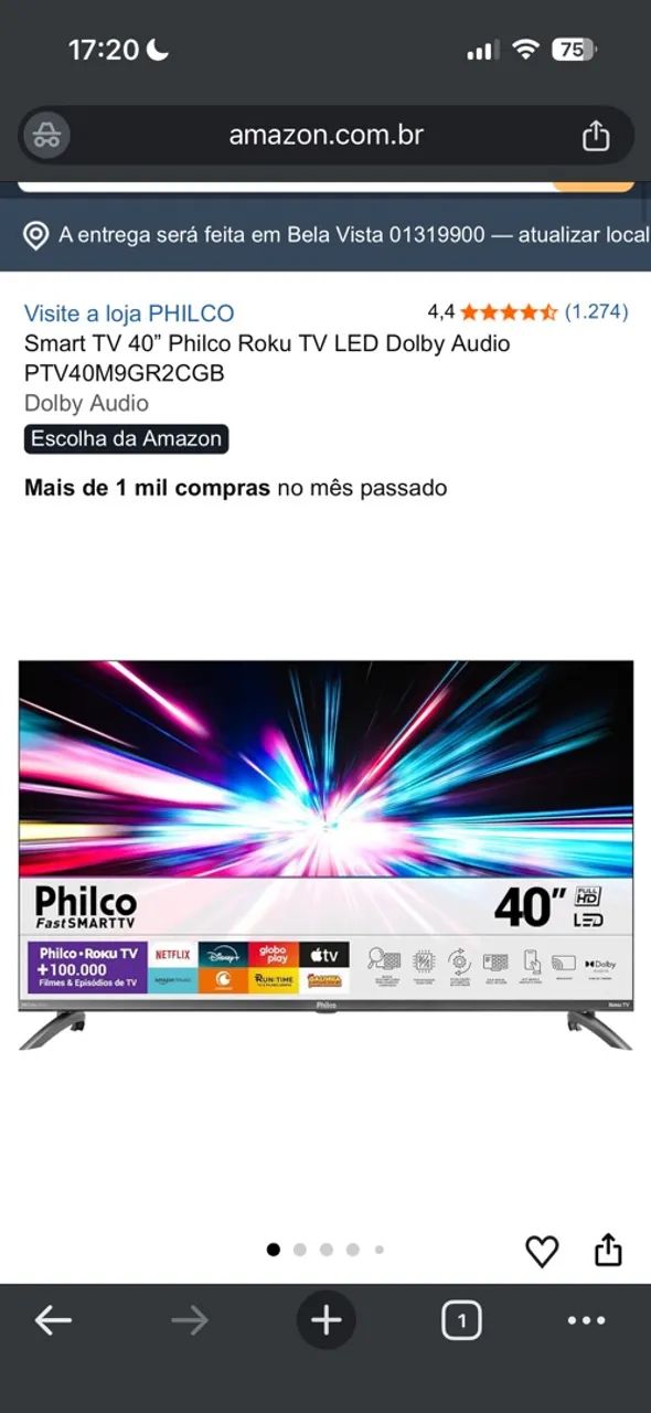 TV 40 POLEGADAS SMART  - Foto 2