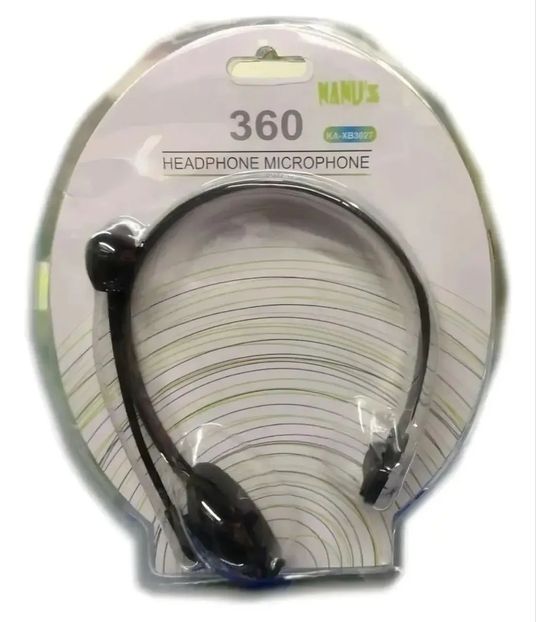Fone De Ouvido Headset Xbox 360 C/ Microfone E Volume Nanu's