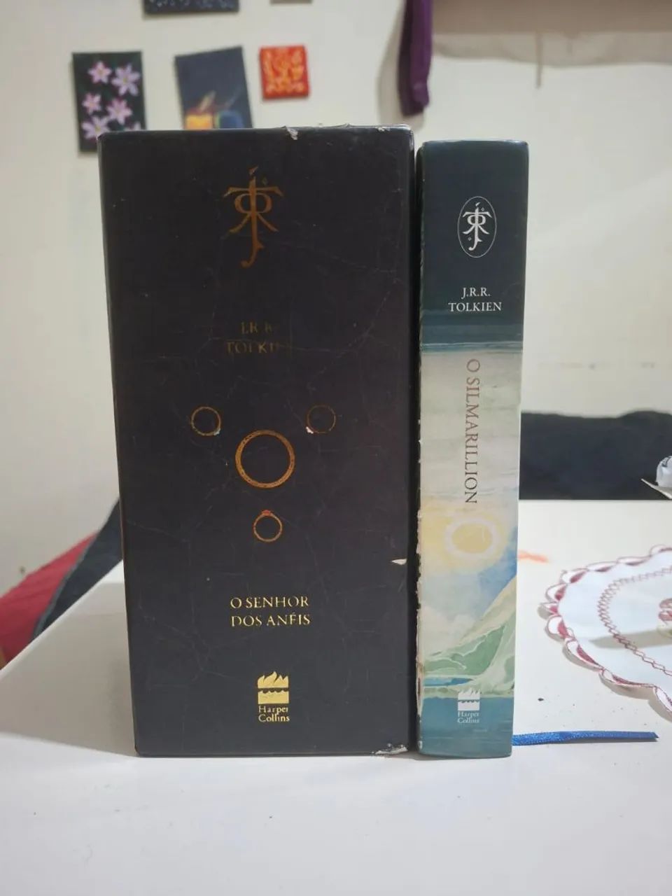 Box de Senhor dos anéis + Silmarillion 