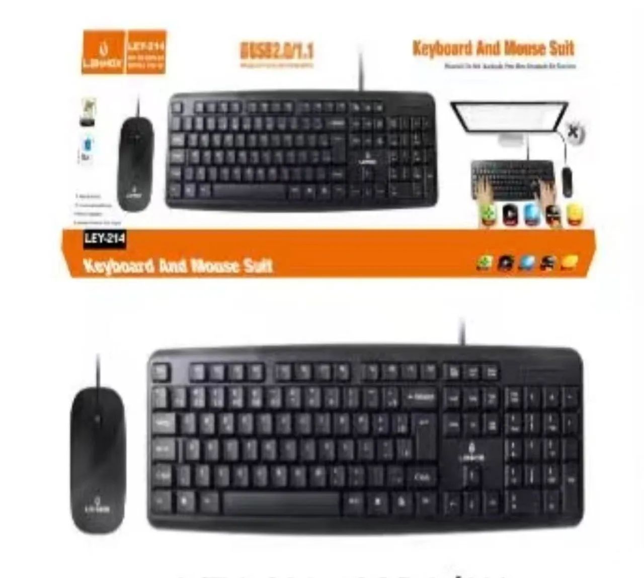 Kit teclado e mouse com ou sem fio  - Foto 2