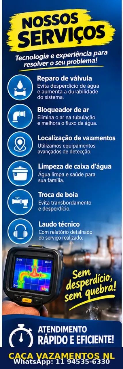 Caça vazamentos NL  - Foto 2