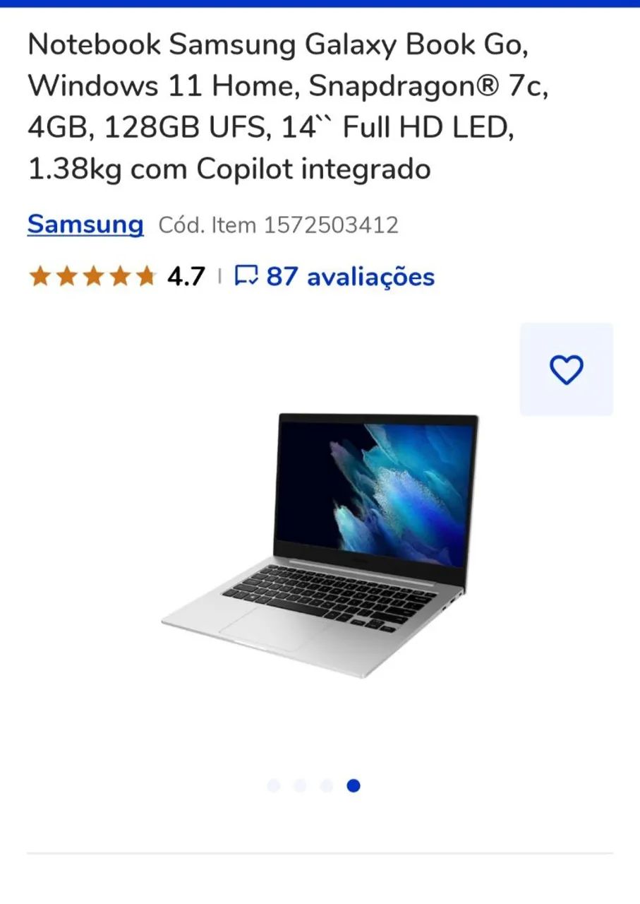 NOTEBOOK NOVO NA CAIXA - Foto 2