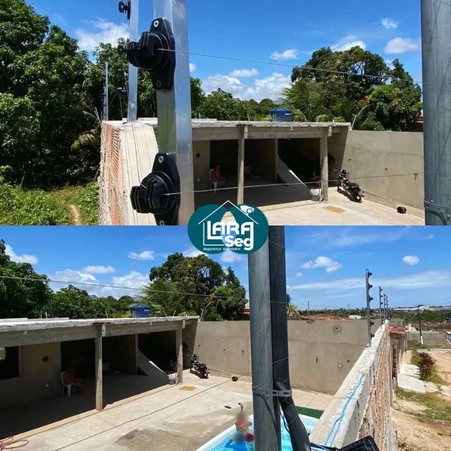INSTALAÇÃO E MANUTENÇÃO DE CERCAS ELÉTRICAS - HASTES - CENTRAL DE CHOQUE - SENSOR - SIRENE - Foto 3