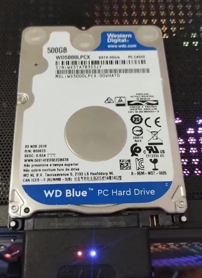 HD interno Western Digital WD5000LPCX 500GB azul