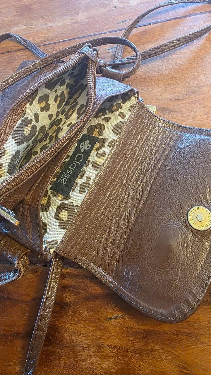 Bolsa pequena couro - Foto 4