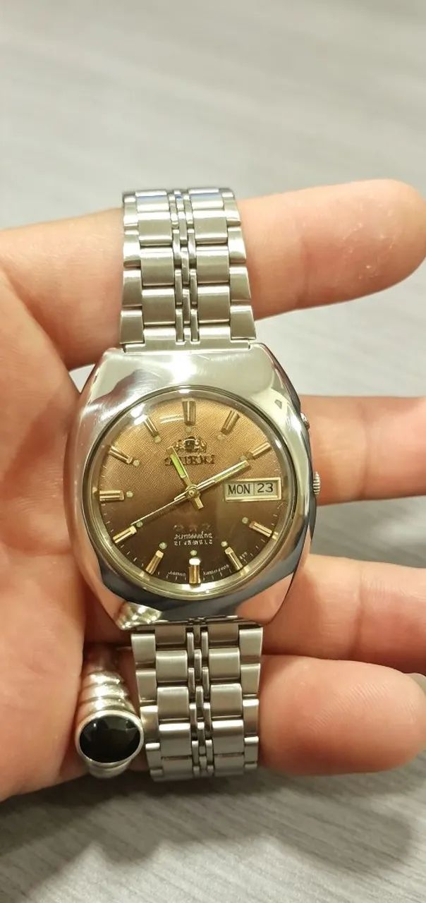 Vendo relógio Orient automático masculino  - Foto 4