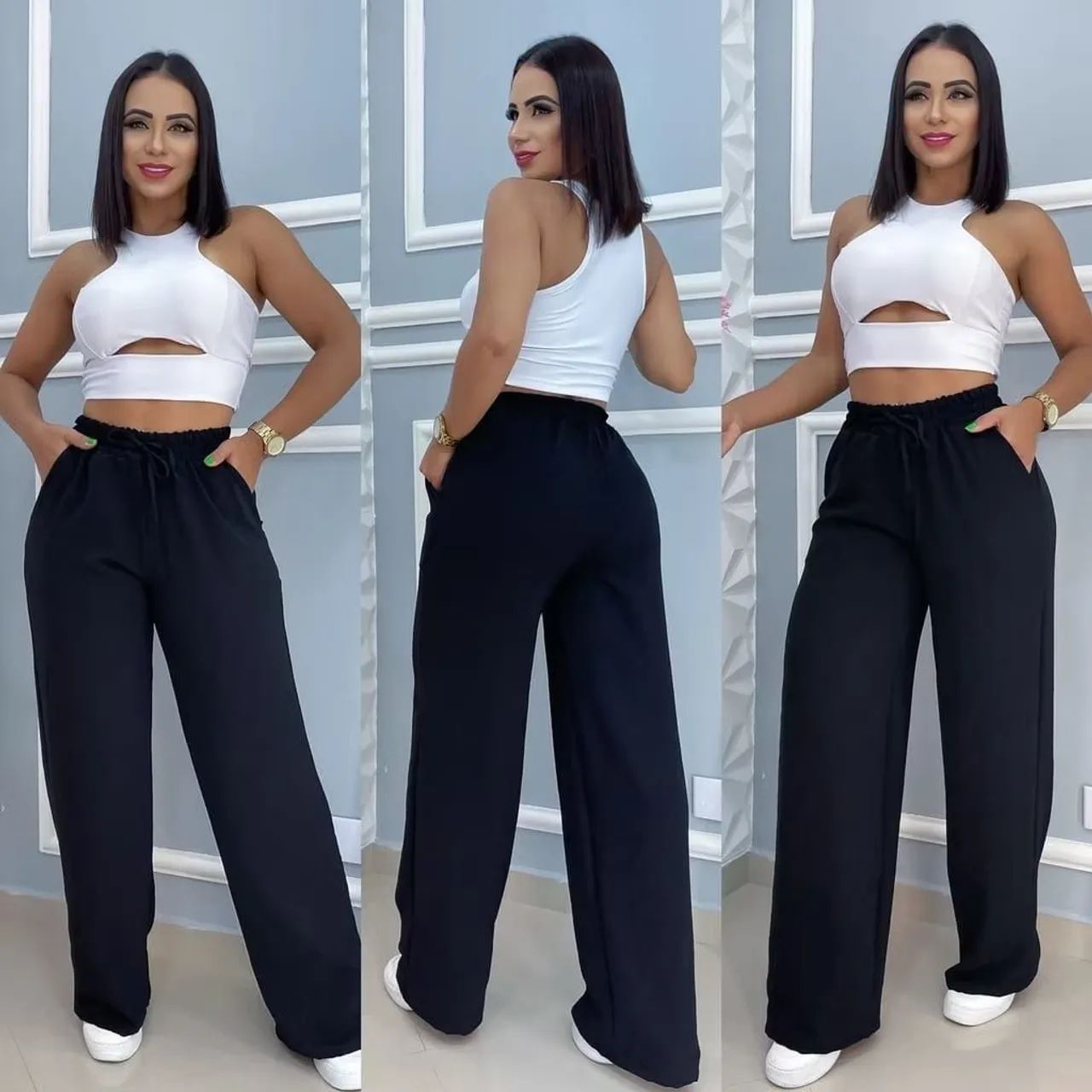 Vendo calça fle preta 