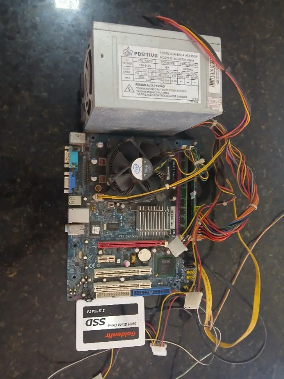 Placa, ssd, fonte, memória  - Foto 4