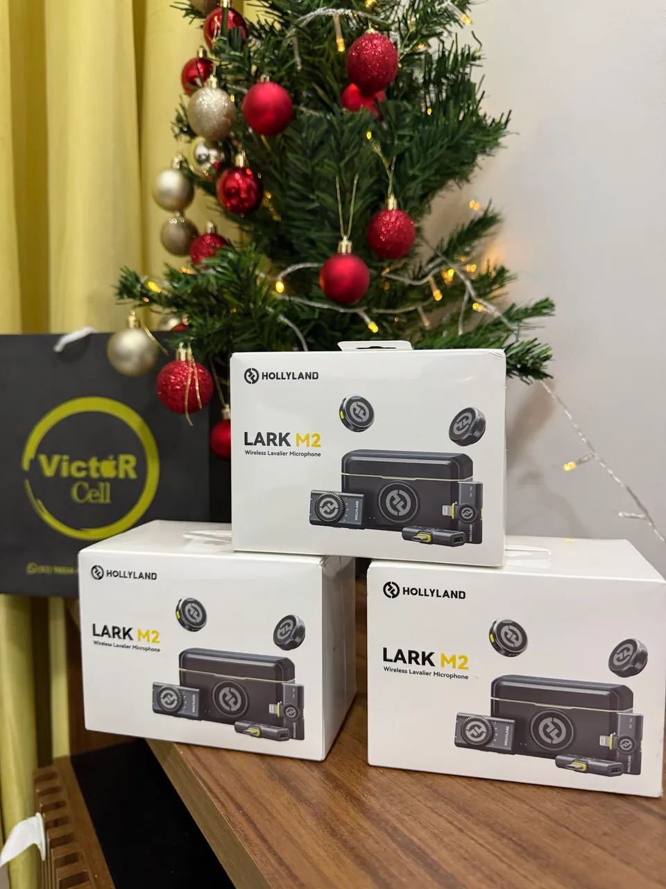 Microfone Lark M2 Combo | Lacrado | Pronta Entrega 