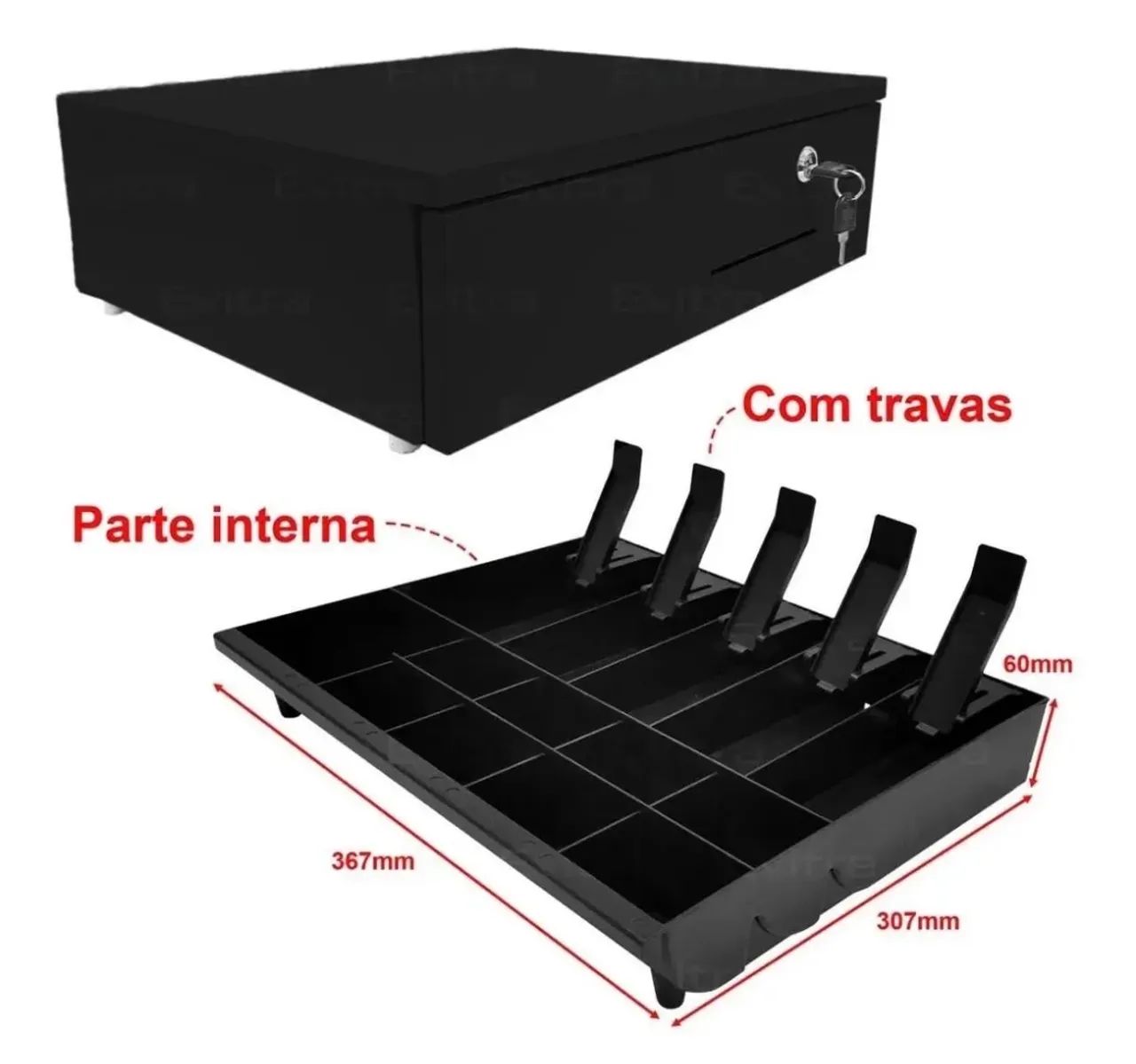 Gaveta de dinheiro - Foto 2