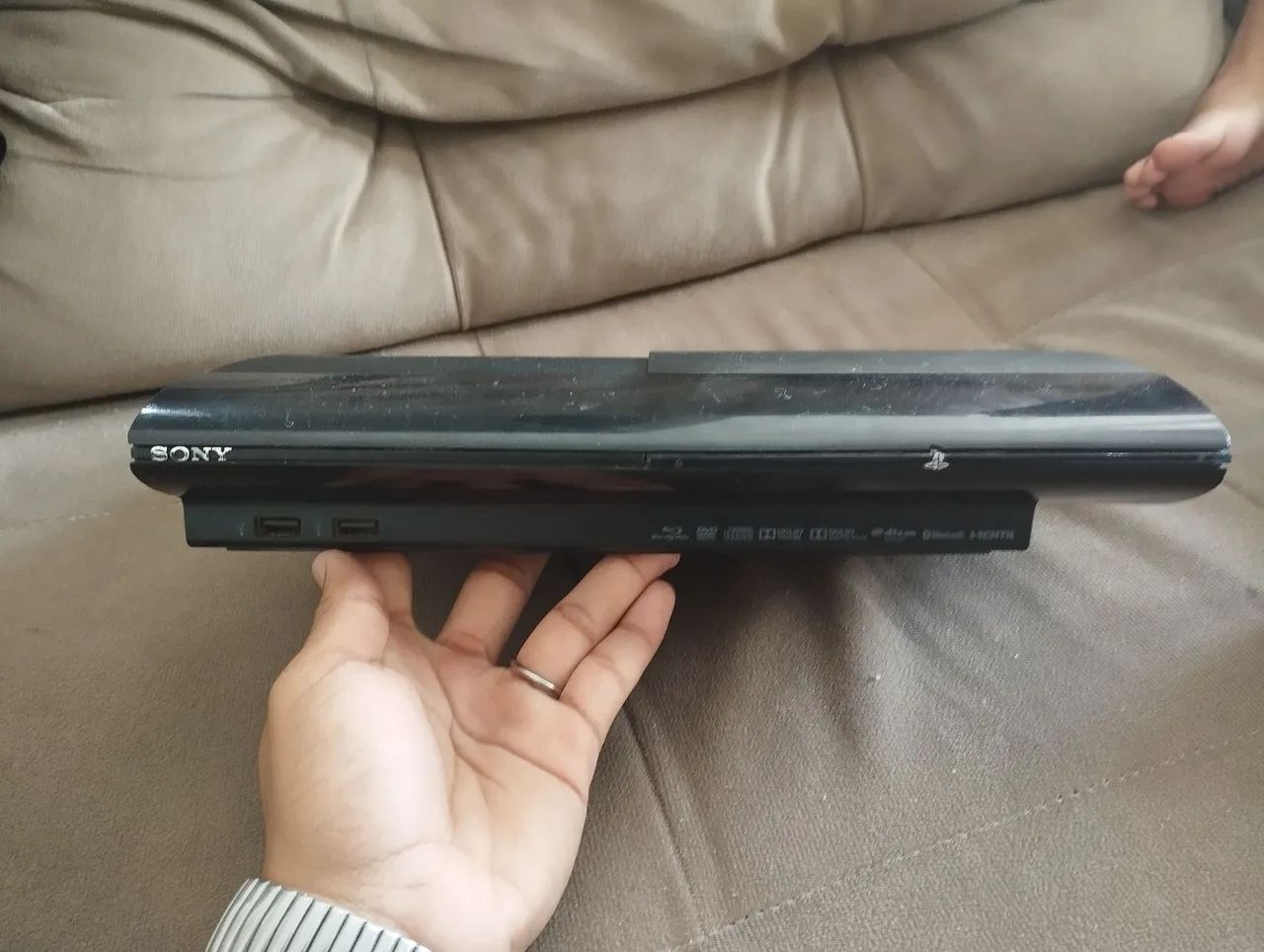 PS3 DESBLOQUEADO COM 2 CONTROLES  - Foto 4