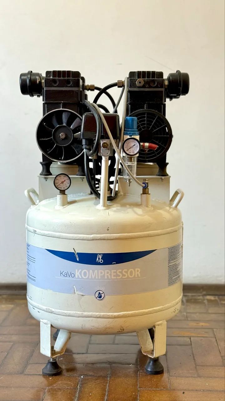 Compressor odontológico KaVo 2HP - 40 Litros - Foto 5