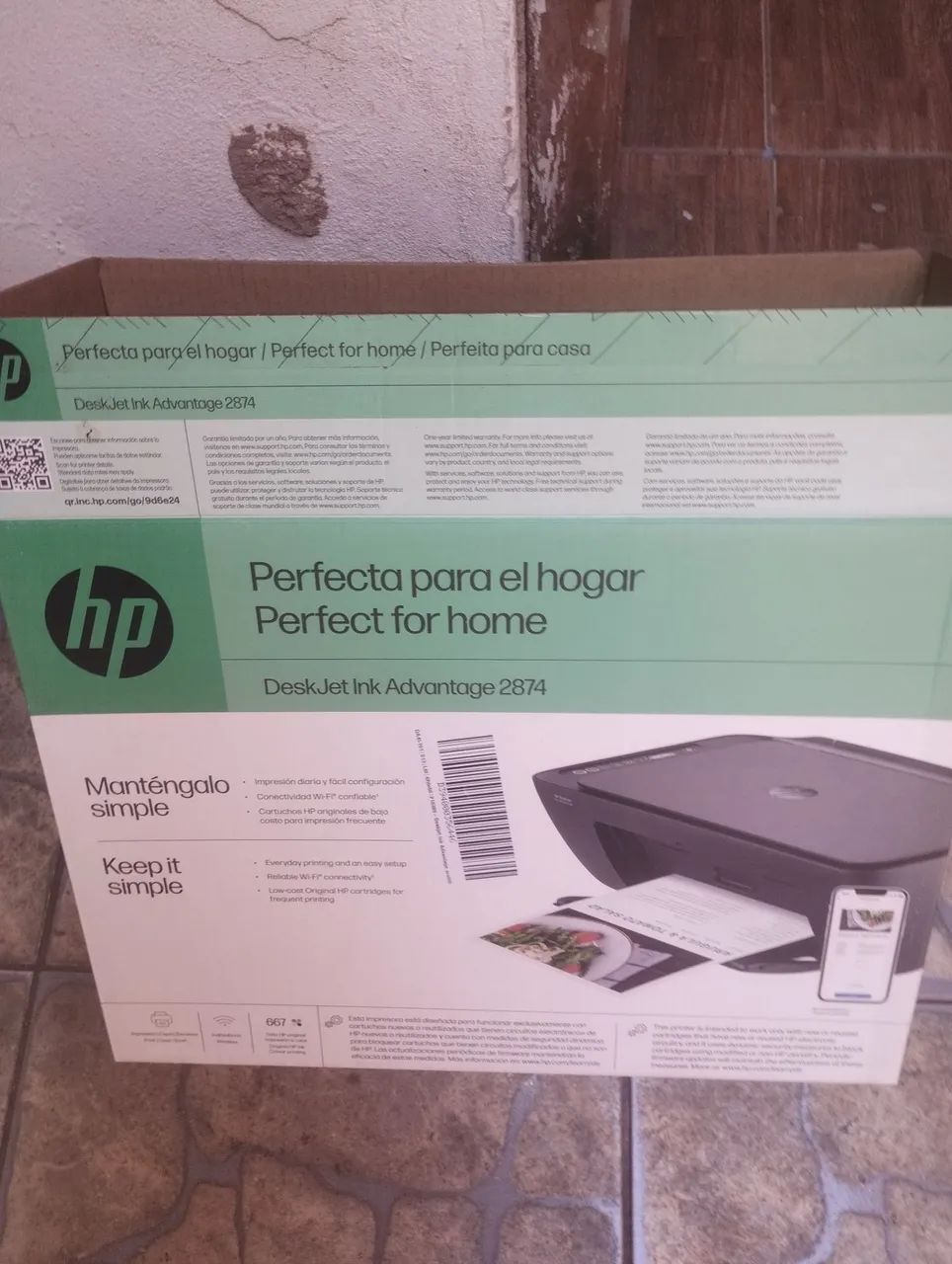 Impressora Hp e Canon.