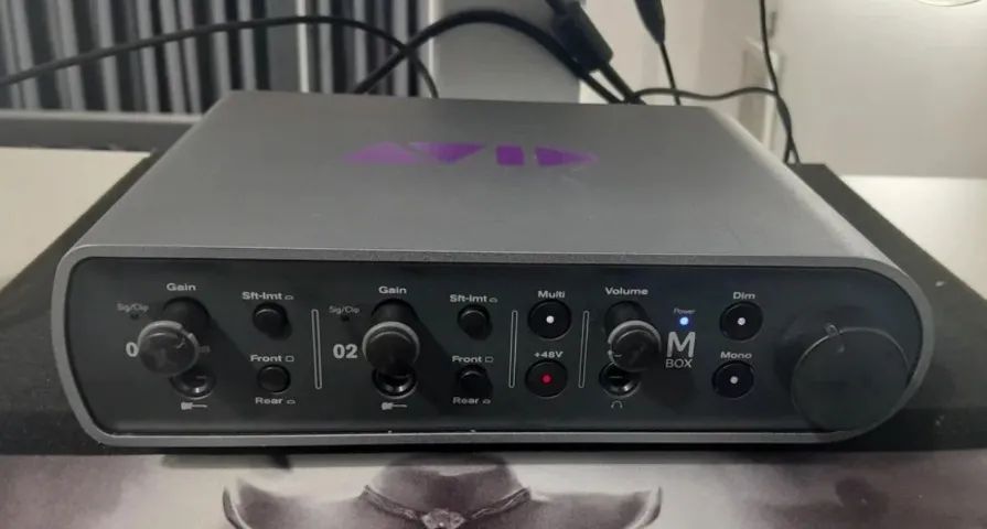avid mbox 3 interface 2  canais testada em no windows 10 e 11 funcionamento ok 