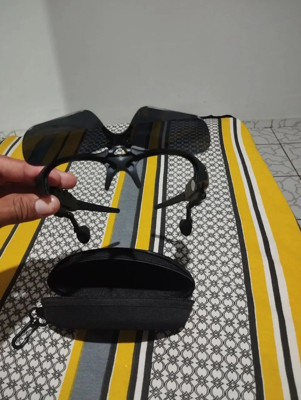 Óculos de sol com fone bluetooth  - Foto 5