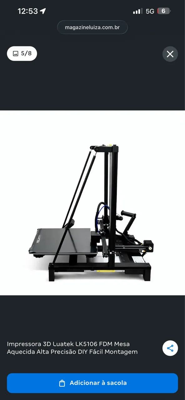 Impressora 3d nova  - Foto 3