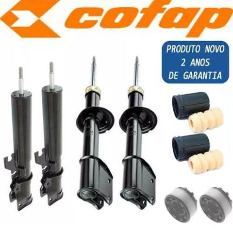 Amortecedores uno fire cofap instalado