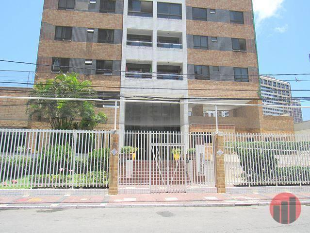 Apartamento com 3 dormitórios para alugar, 63 m² por R$ 1.900/mês - Mucuripe - Fortaleza/C
