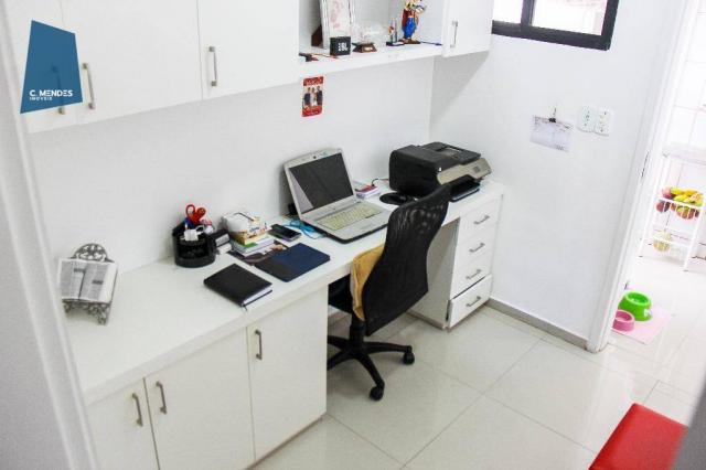 Apartamento 118 m² a venda, 3 suites 2 vagas, Papicu, Fortaleza. - Foto 14