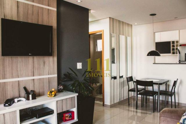 Apartamento com 2 dormitórios à venda, 60 m² por R$ 290.000 - Parque Industrial - São José - Foto 3