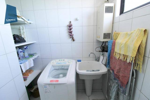 Apartamento Duplex para alugar, 130 m² por R$ 4.000,00/mês - Mucuripe - Fortaleza/CE - Foto 16