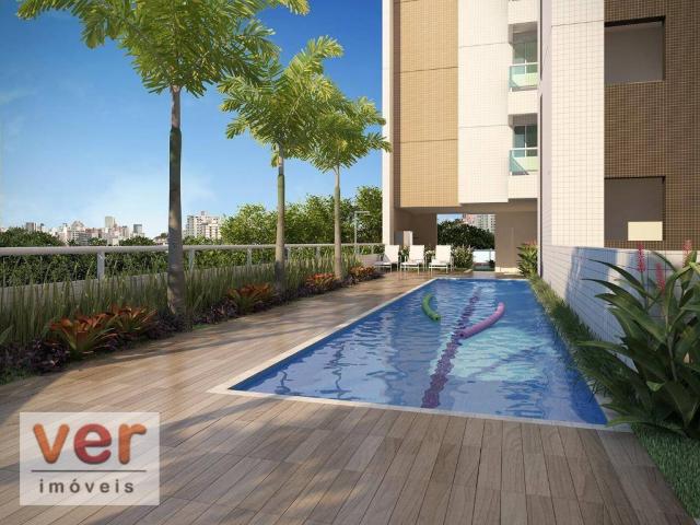 Apartamento com 3 dormitórios à venda, 111 m² por R$ 1.046.259 - Fátima - Fortaleza/CE - Foto 5