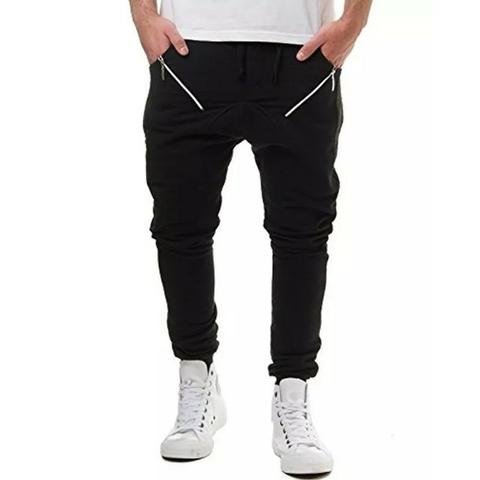 Calça Moletom Saruel Masculina - Calça Skinny Swag V91 - Foto 3